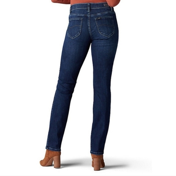 Lee straight leg mid rise reg fit jeans - Picture 2 of 13